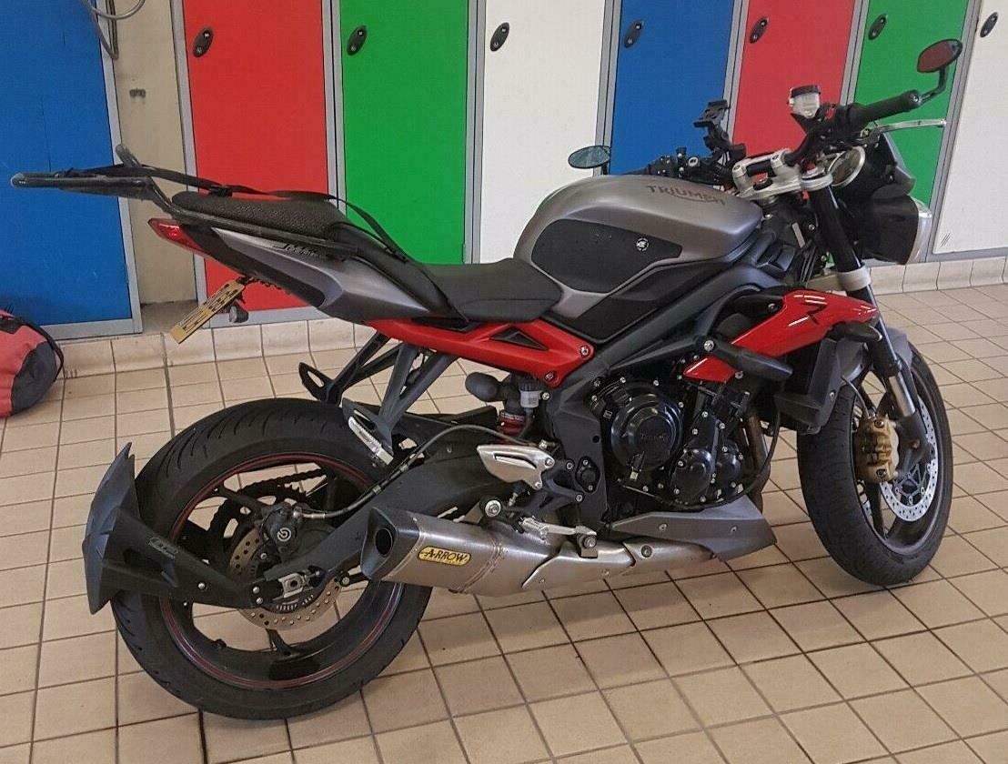 Triumph Street Triple splash guard rear fender 2016-19