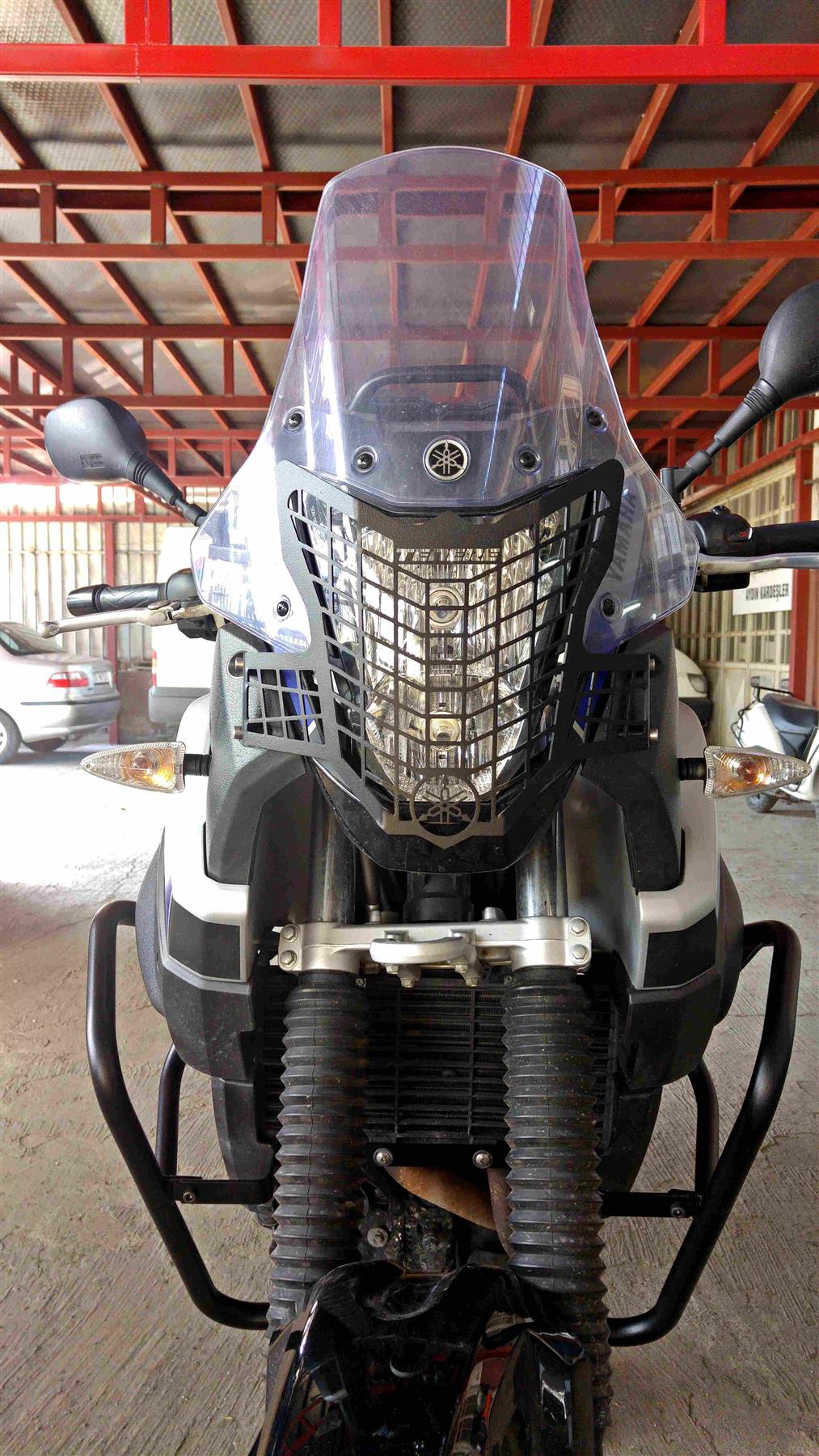 Yamaha XT660Z Super Tenere engine guard crash bar