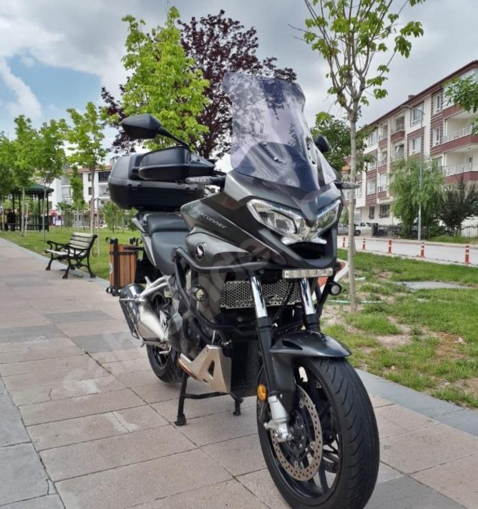 Windscreen for Honda VFR 800X Crossrunner smoke 2015-2016