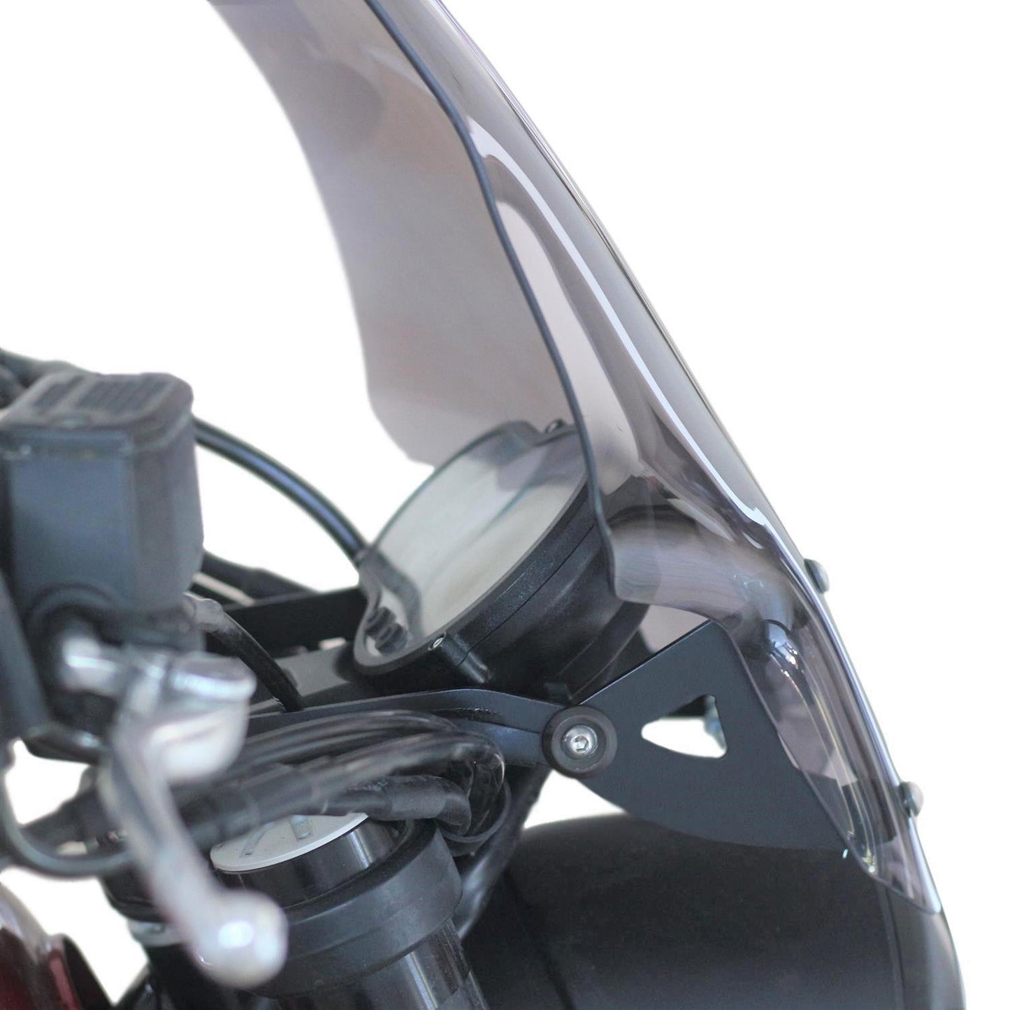 Benelli Leoncino500 clear 49cm windscreen 18-22