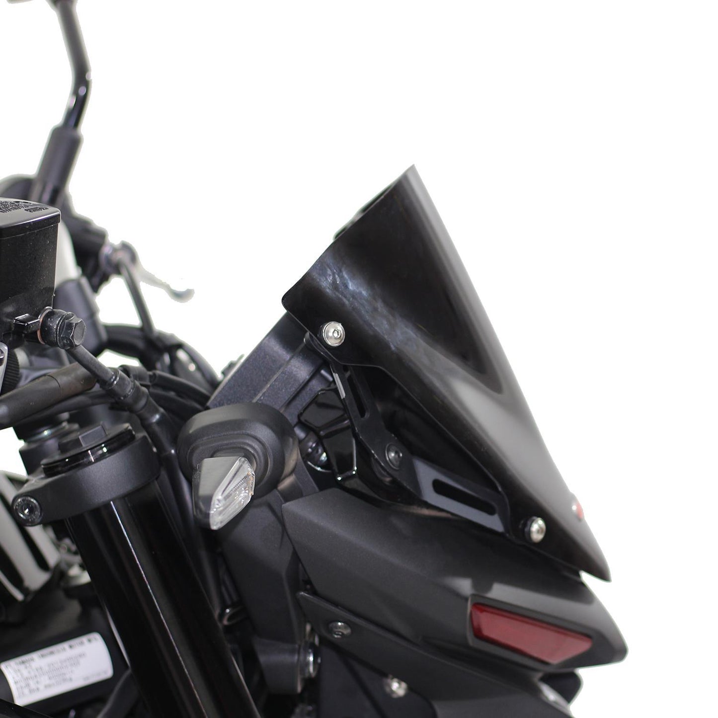 Windscreen for Yamaha MT03 dark smoke 24 cm 2020-2024