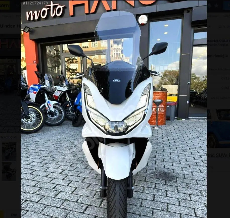 Honda PCX125 Windscreen Tall Clear for 2021-2024