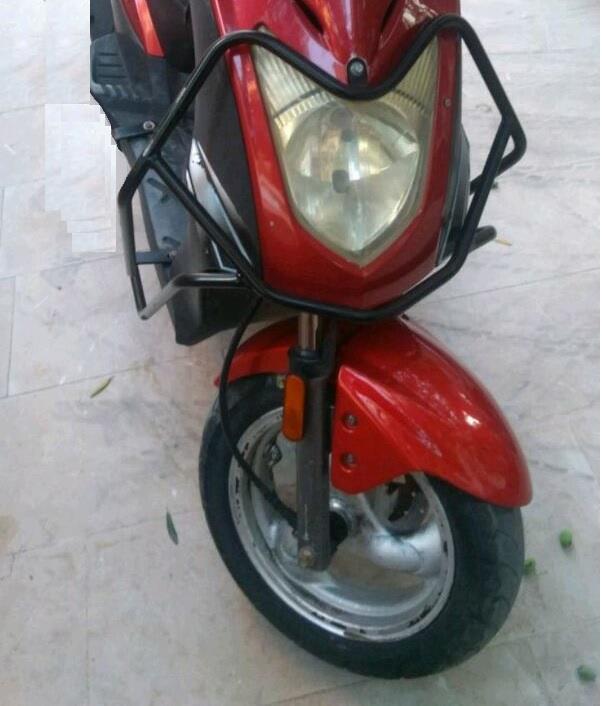 KYMCO Agility 50 125 Crash bar front side fairing guard 08-15