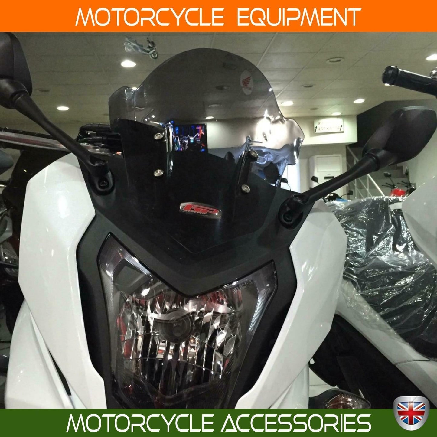 Honda CBR 650F windscreen smoke 2014-18 European made