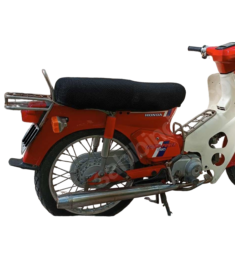 Honda Cub C90/C70/C50 rear and middle racks pair chrome coated 1983-2002
