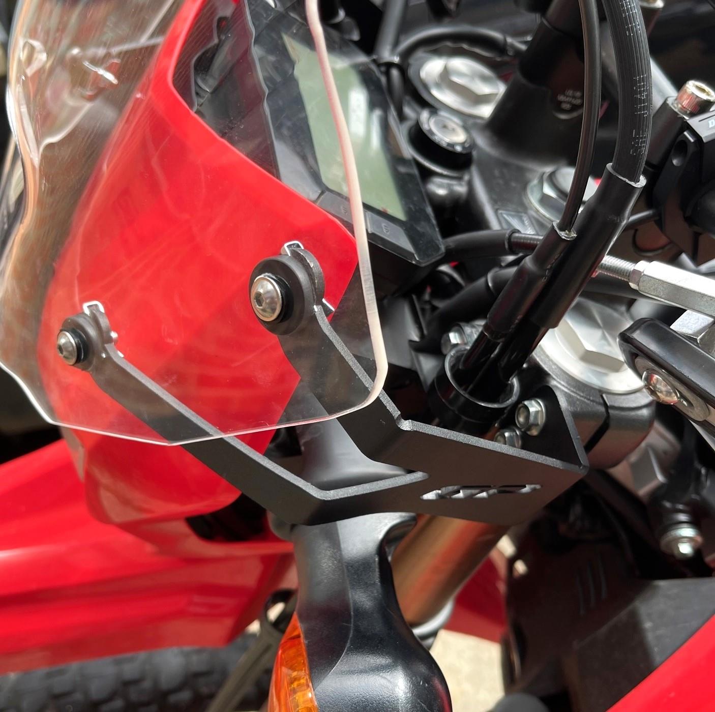 Windscreen for Honda CRF300L/250L Smoke 48 cm 2012-2024