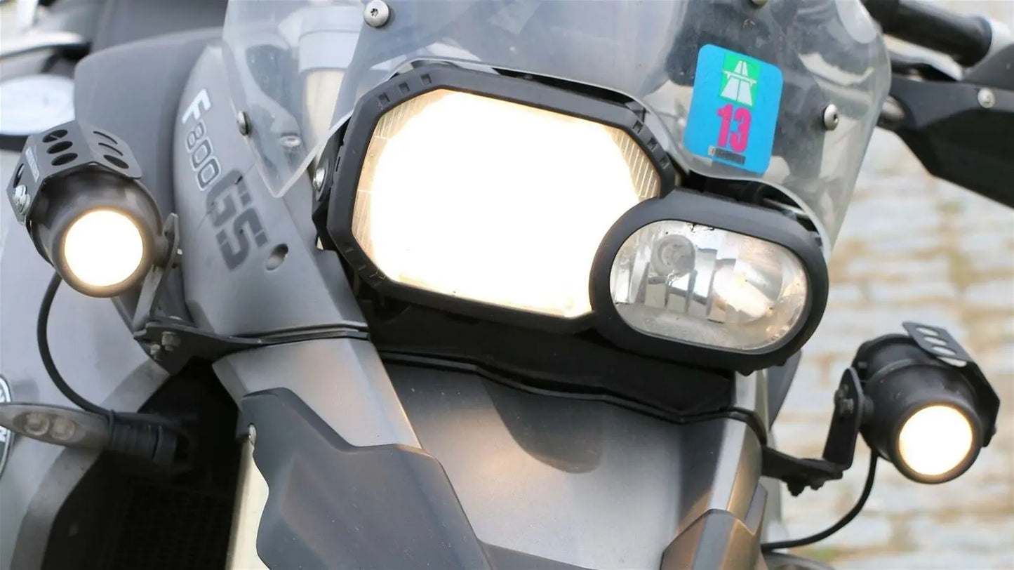 BMW F800 GS fog light mounting bracket pair 08-12