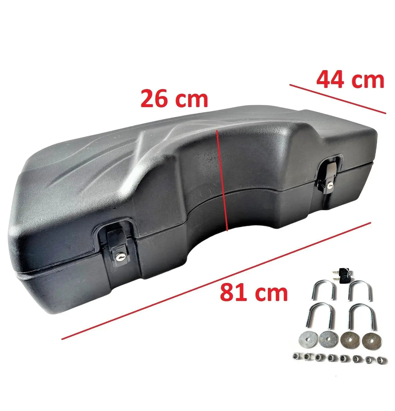 QUAD ATV trunk cargo box 55L storage luggage