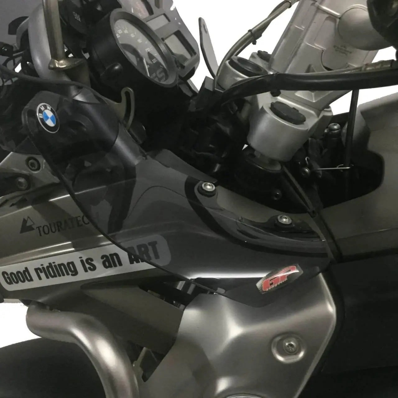 BMW R1200 GS / Adventure wind deflectors 2004-2012 smoke