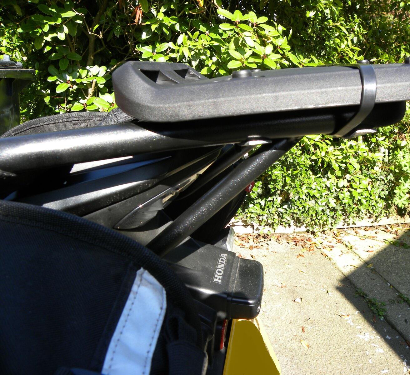 Honda CBR500R rear rack top box carrier 13-15