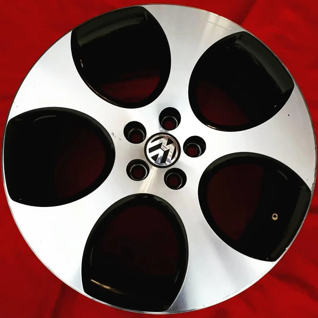 17” VW Golf MK5 GTI Monza Style Alloy Wheels - Black - Fit Volkswagen Golf 5x112