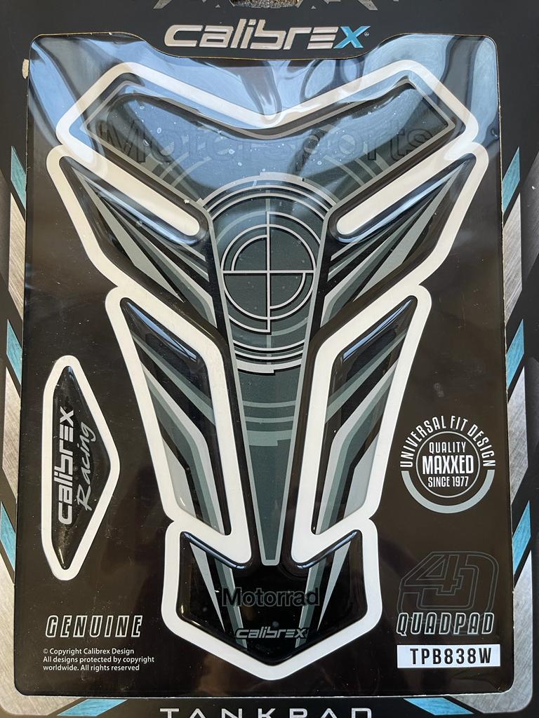 BMW MOTORCYCLE MOTORRAD TANK PAD UNIVERSAL FIT CALIBREX DESIGN