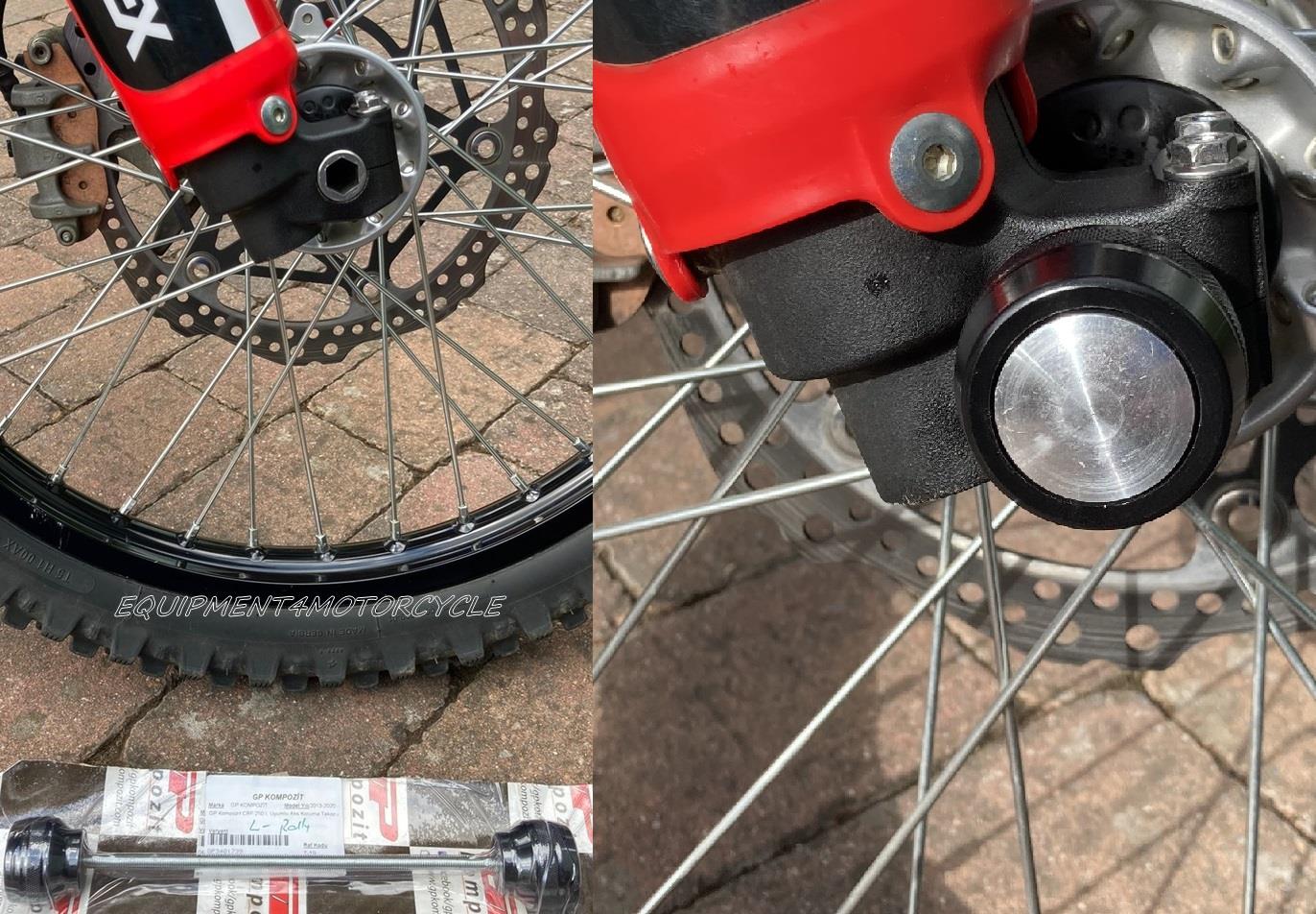 Front axle sliders fork protector pair for CRF300L/CRF300 Rally 21-24