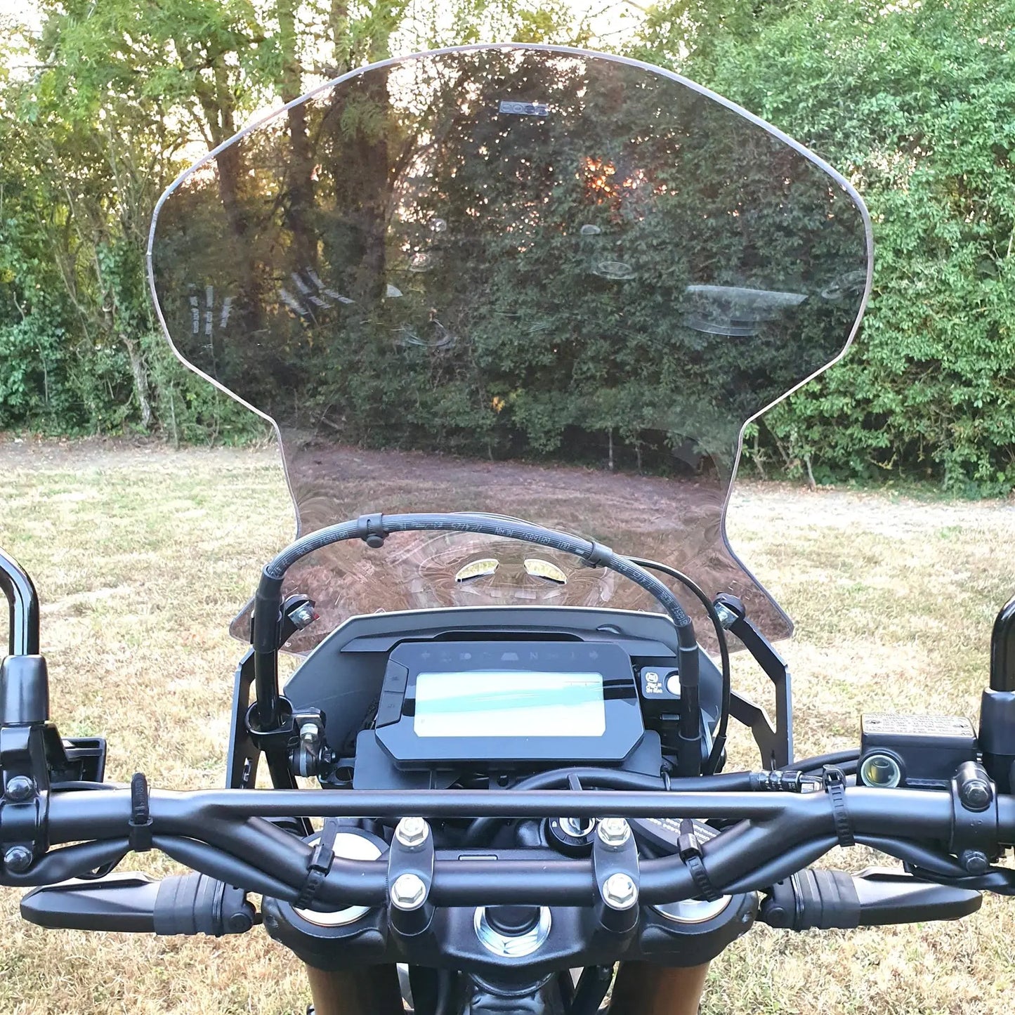 CRF300L CRF250L Windscreen Smoke 48 cm 2012-2026