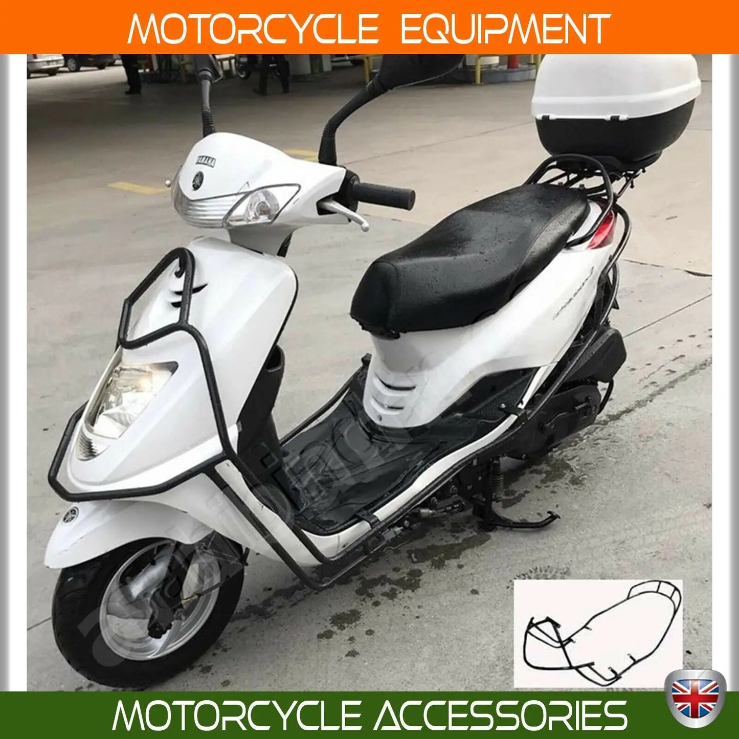 Yamaha Cygnus L crash bars guard protectors