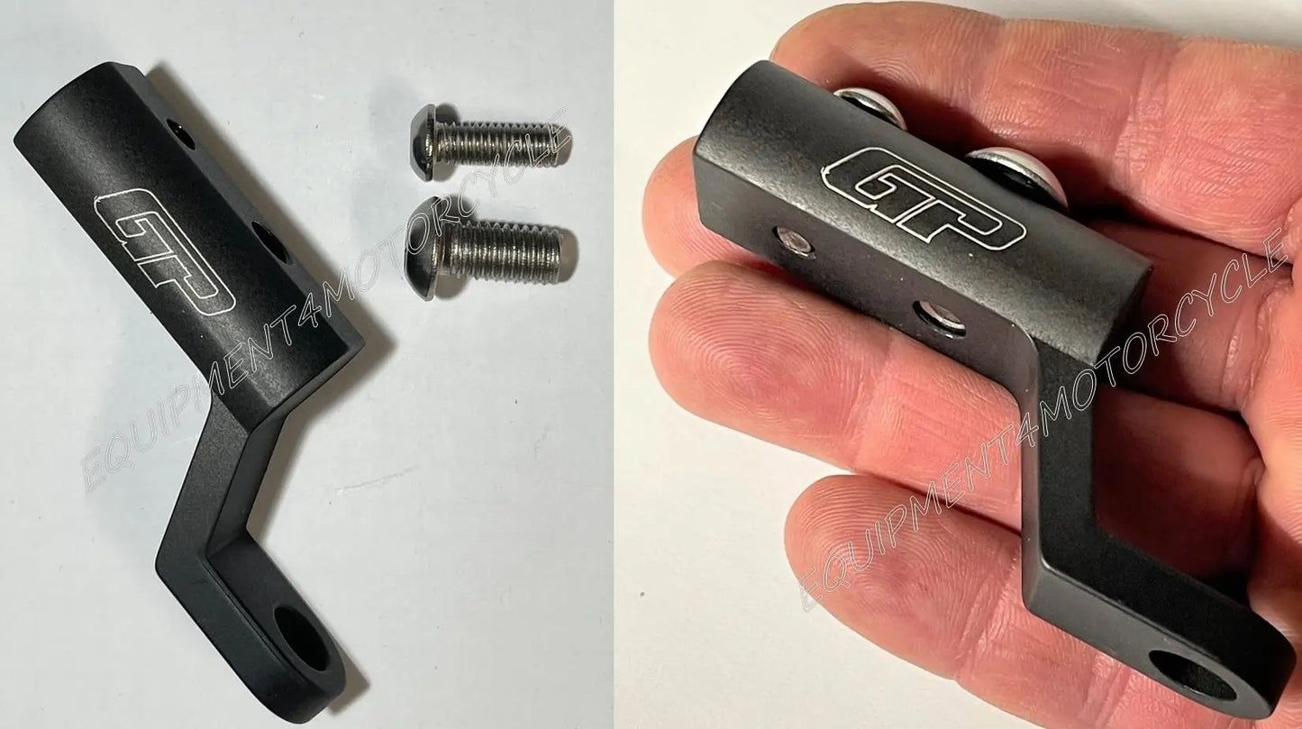 Universal Motorcycle Mirror Mount Clamp Bracket Holder 10mm For Phone GPS SATNAV