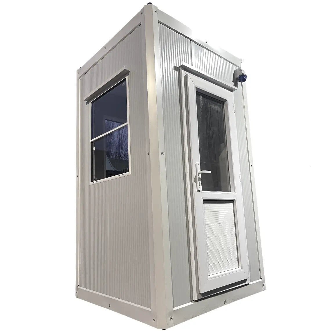 Modular Kiosk Ticket Booth Security Hut Portable Cabin 150x150 cm