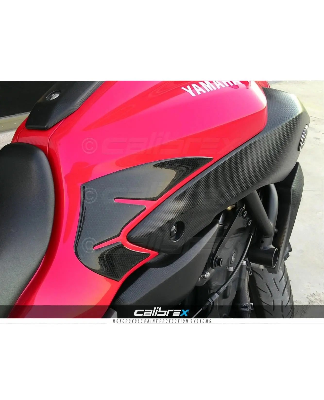 YAMAHA MT07 KNEE PADS BLACK 2014-2017