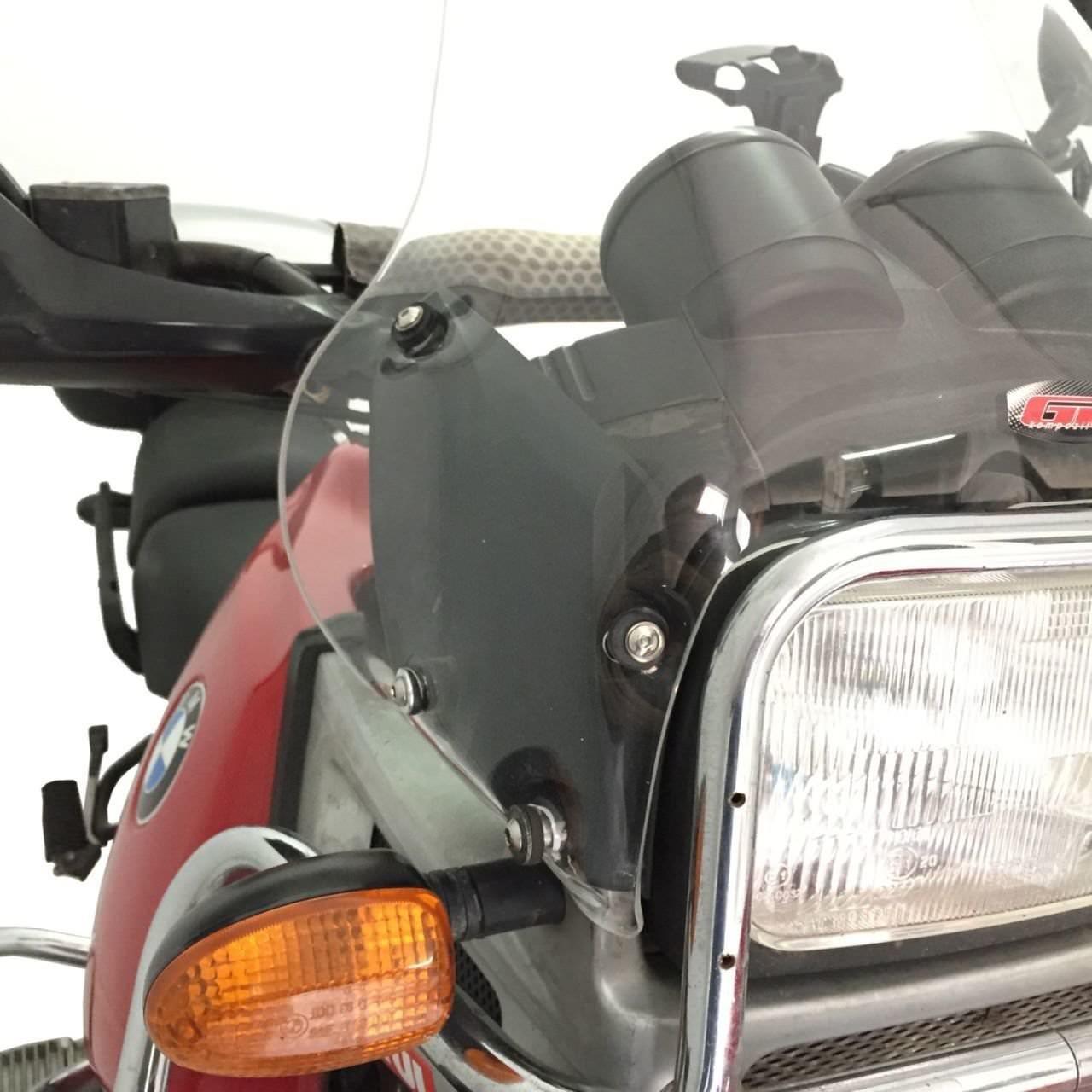 BMW R1100GS dark smoke windscreen 1994-2000 **NON PRE DRILLED