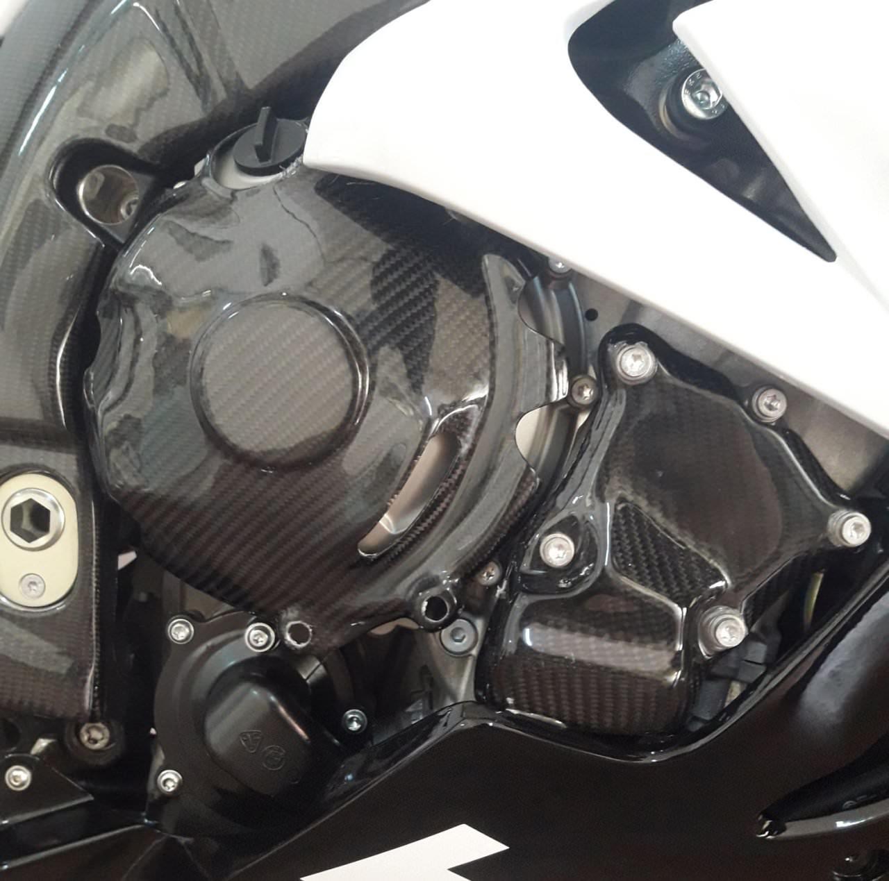 BMW S 1000RR carbon fiber engine guard engine case cover set 2010-14