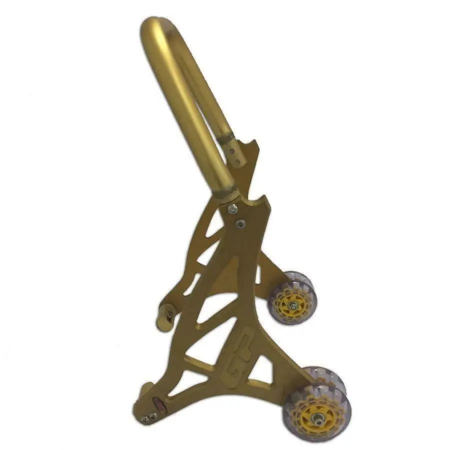 Front Motorcycle Paddock Stand Mono Block CNC Cut Gold Color