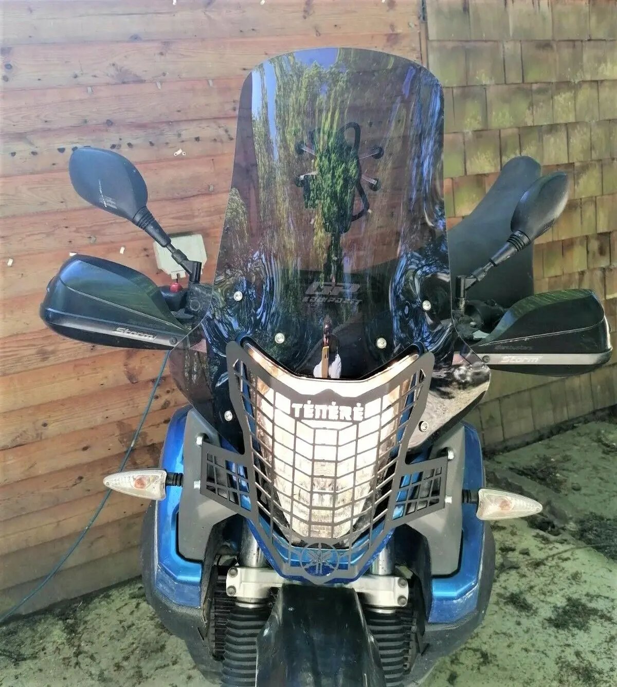 Yamaha XT660Z Super Tenere windscreen smoke 50 cm 2008-2016