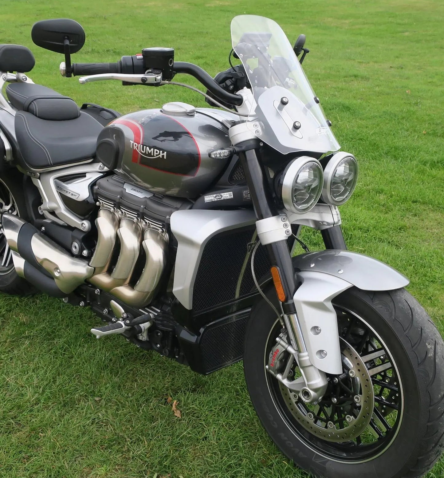 Triumph Rocket3R/Rocket3GT windscreen 46 cm clear 2020-2024