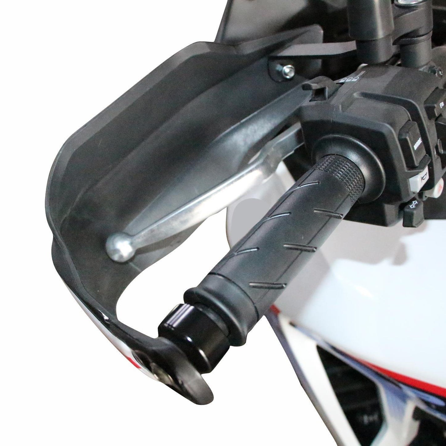 Wind and debris protection handguards for XL750 Transalp