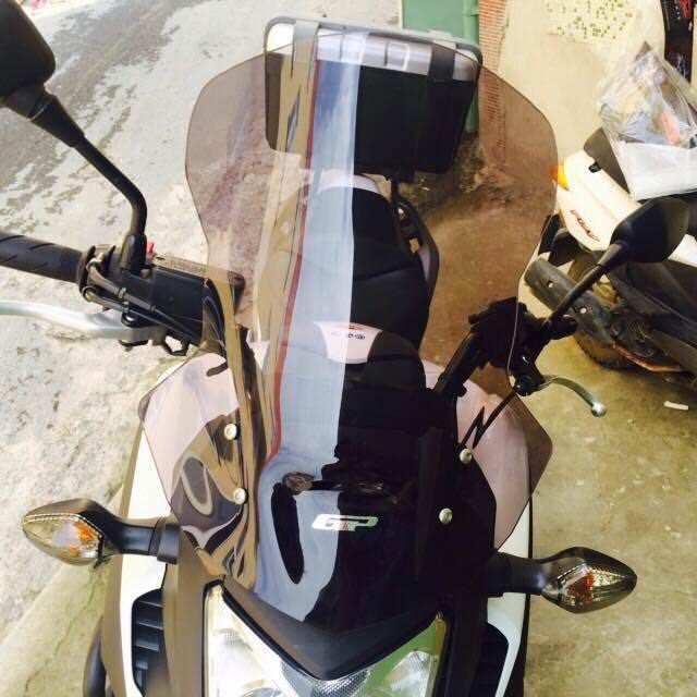 Honda NC700X 12-14 smoke windscreen 47 cm