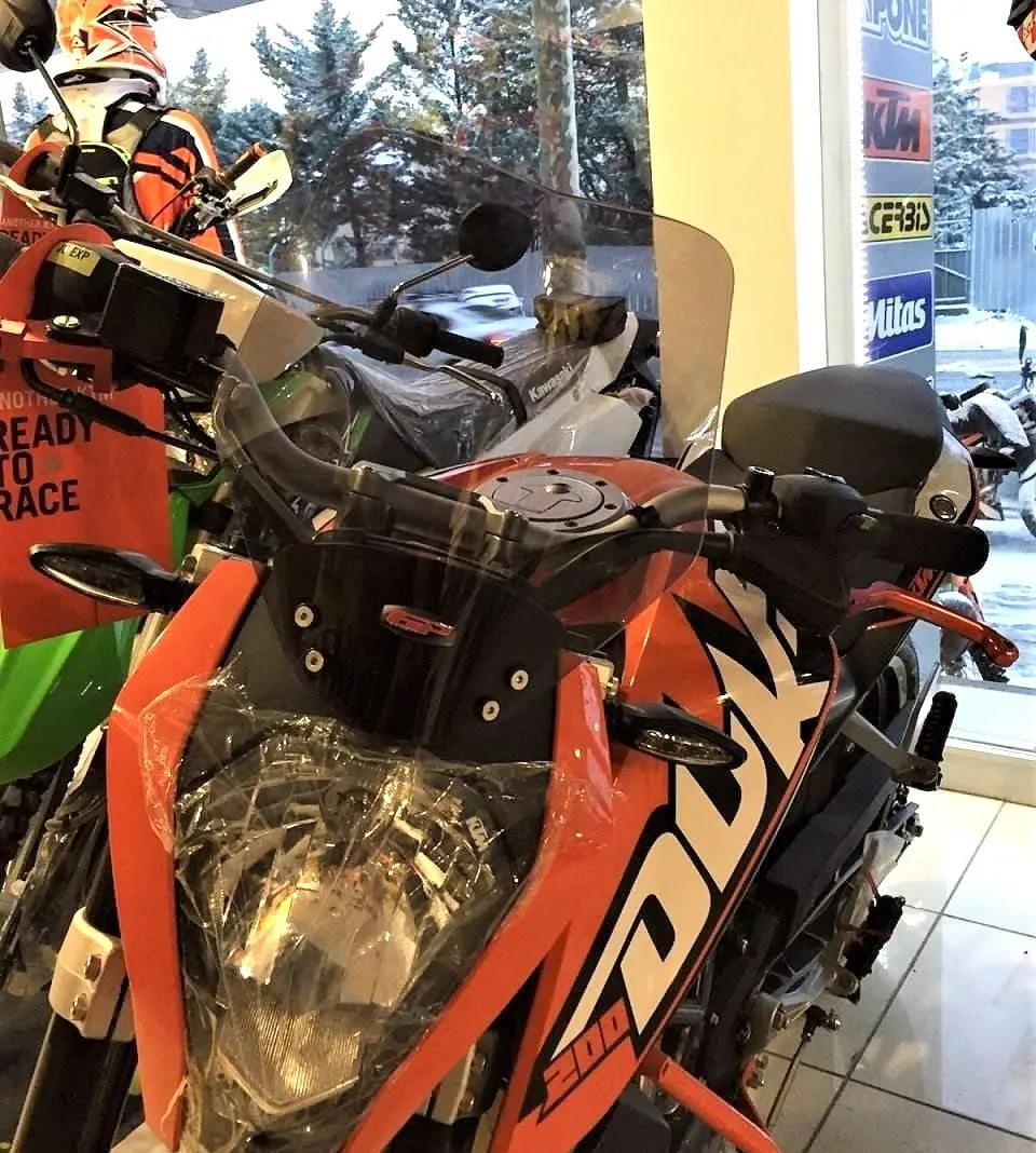 KTM Duke 125 200 250 390 windscreen 2011-2016
