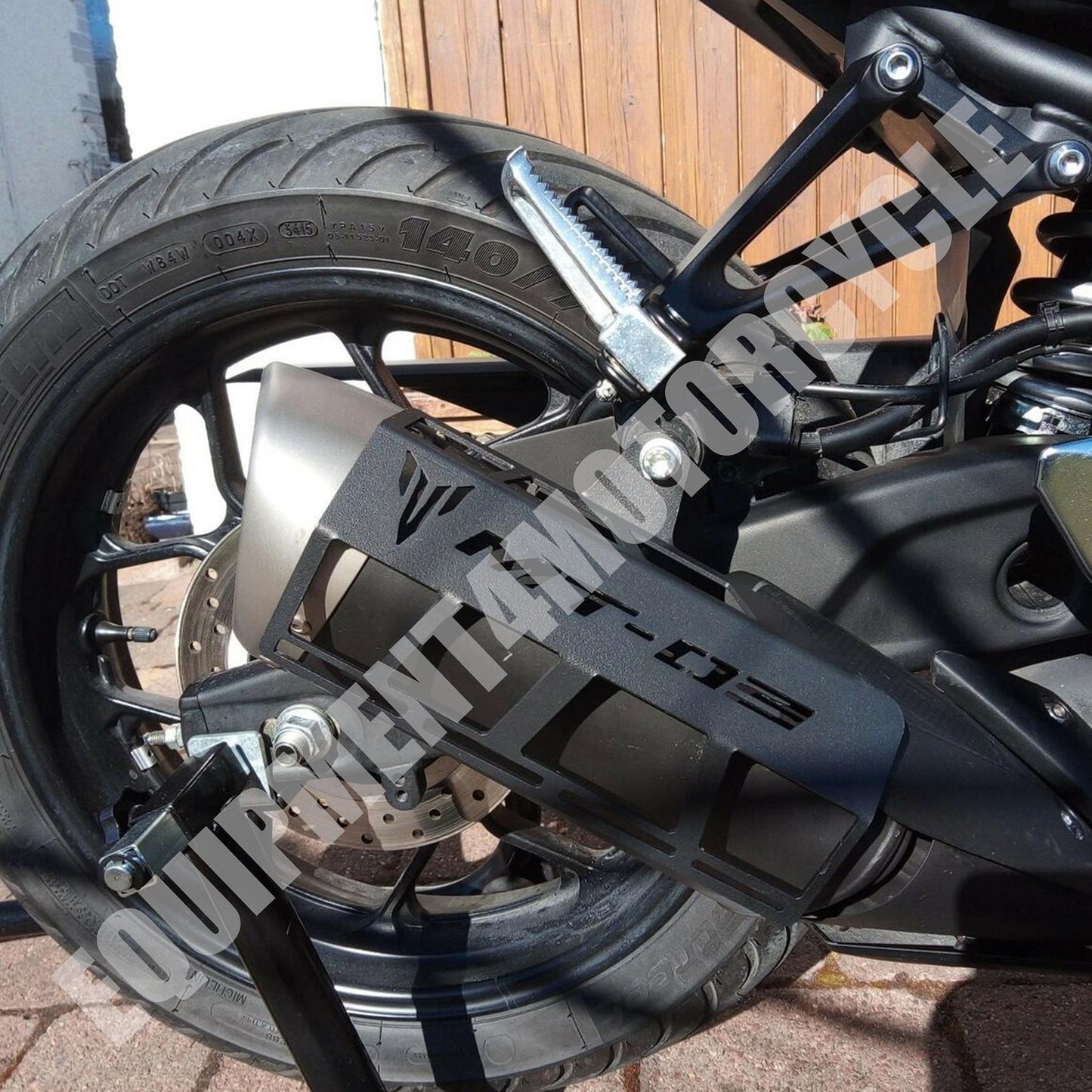 Radiator+Exhaust Guard Set Fits Yamaha MT03 2016-2024