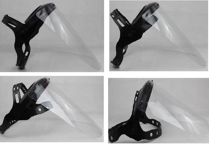 30X Face Shield Flip-Up Reusable Rewashable Anti Fog Splash Guard Mask