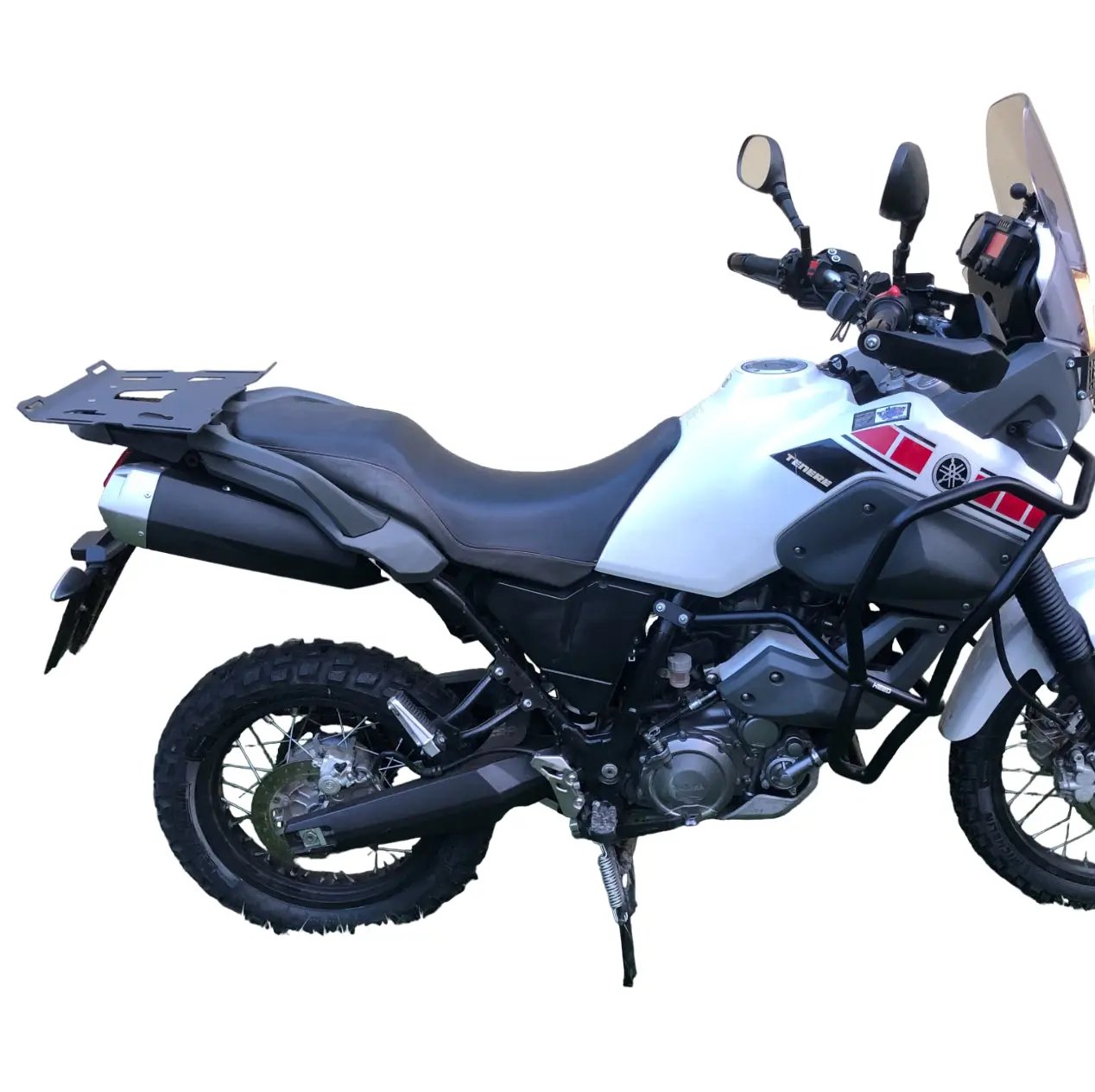 Yamaha XT660Z rear rack Super Tenere rear soft bag carrier 2008-2015
