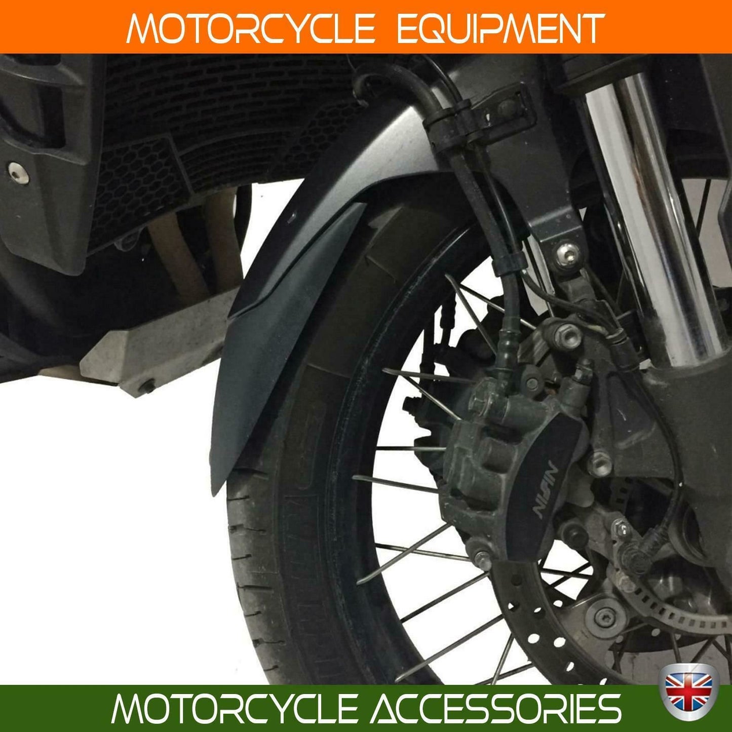 Honda VFR1200X front fender extender mudguard fiber extension 2012-19