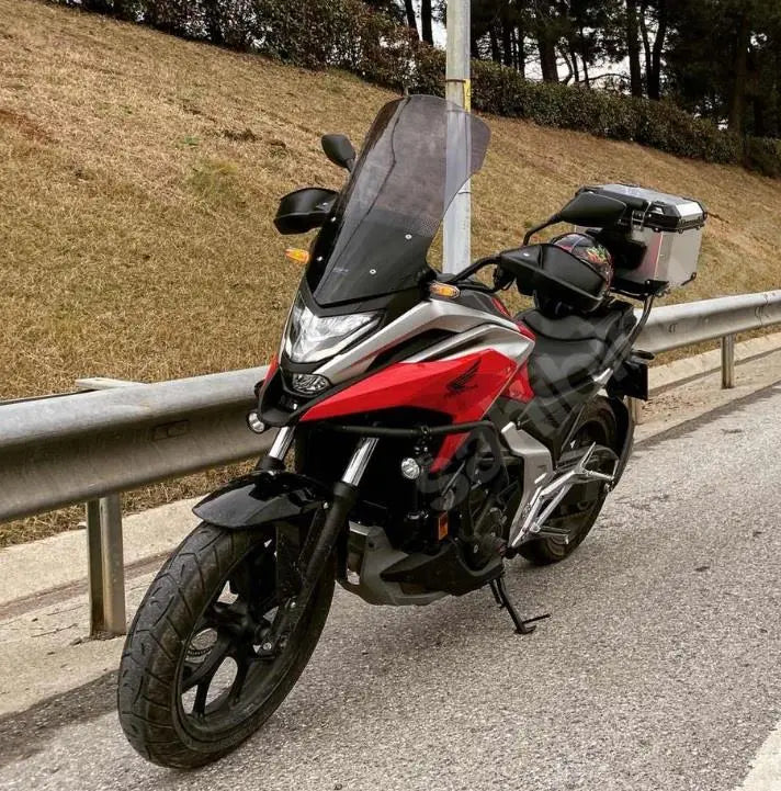Honda NC750X touring windscreen 58 cm smoke 2021-2024