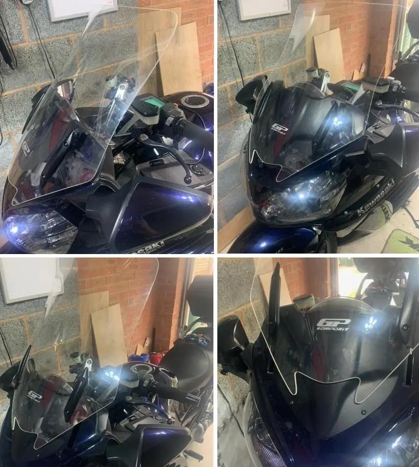 Kawasaki GTR 1400 Windscreen 63 cm Clear 2007-2014