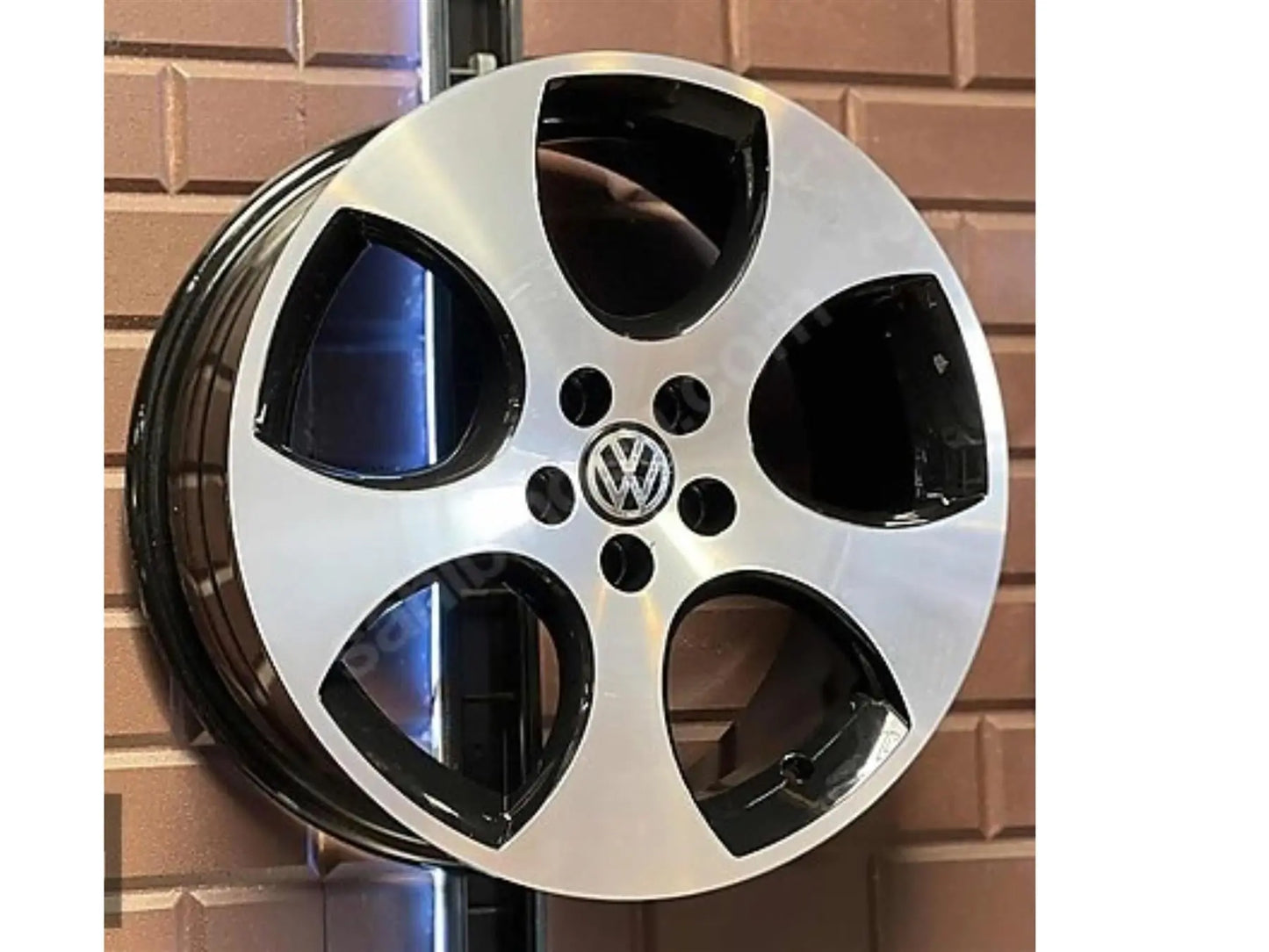 17” VW Golf MK5 GTI Monza Style Alloy Wheels - Black - Fit Volkswagen Golf 5x112