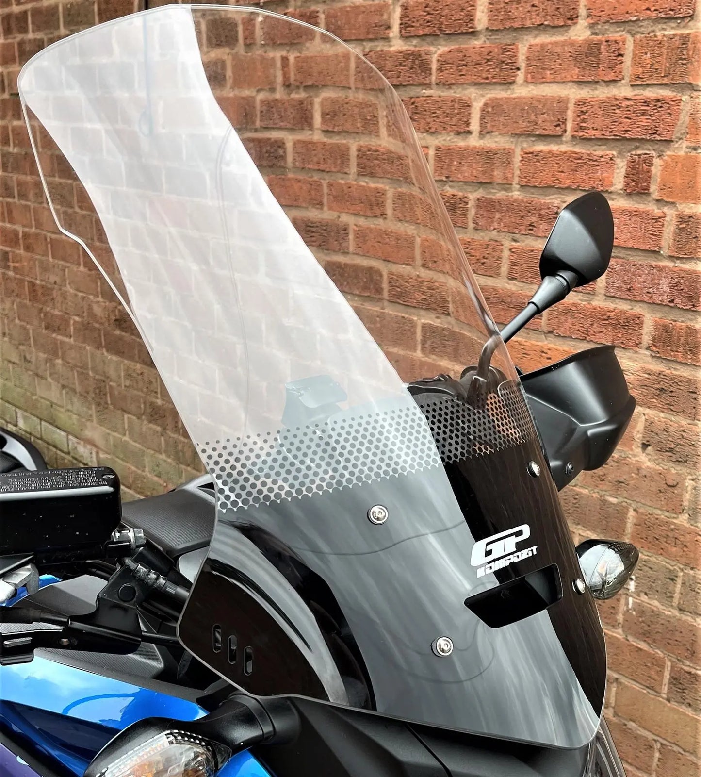 Honda NC750X touring windscreen 165 mm taller clear 16-20