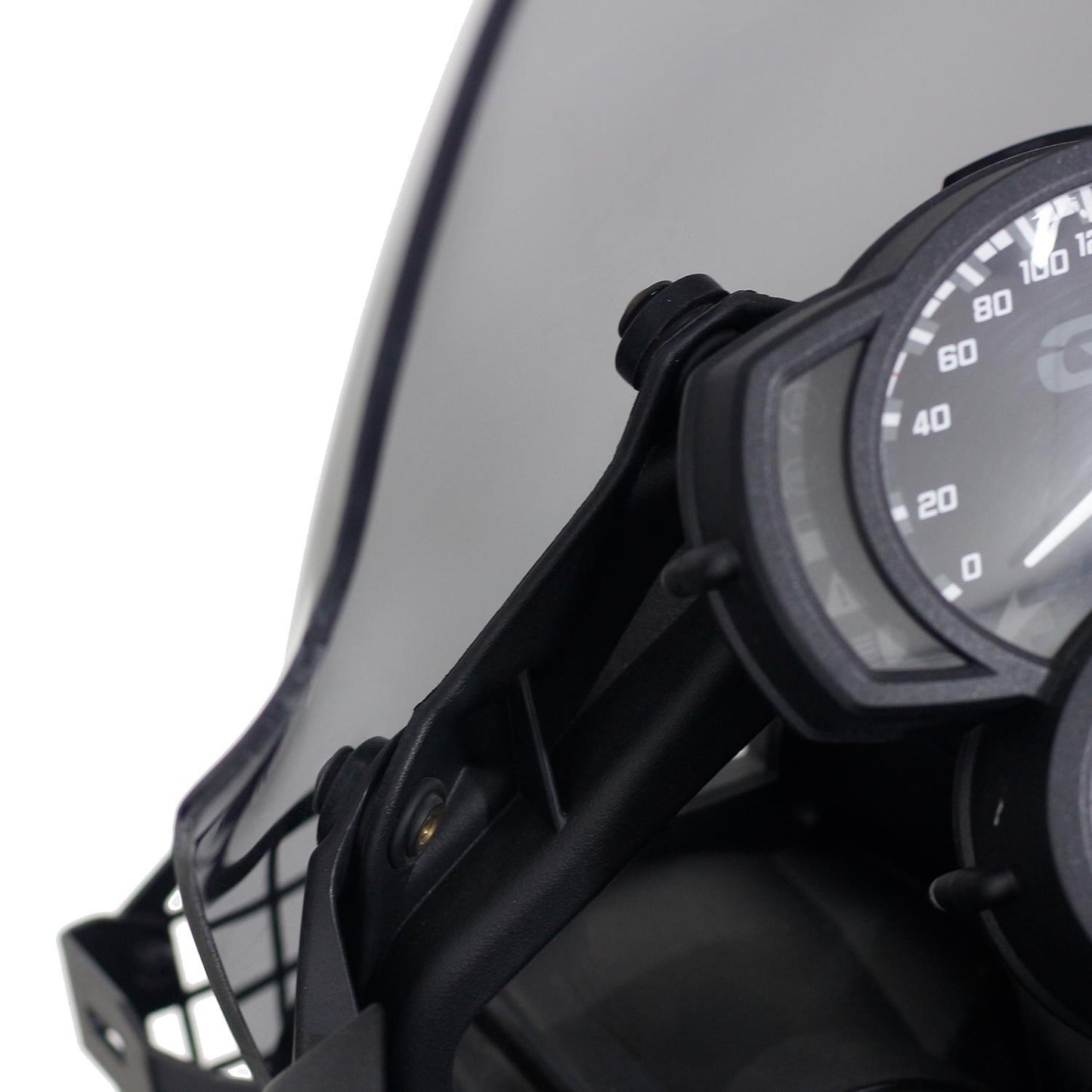 BMW F700GS windscreen smoke 2012-2017