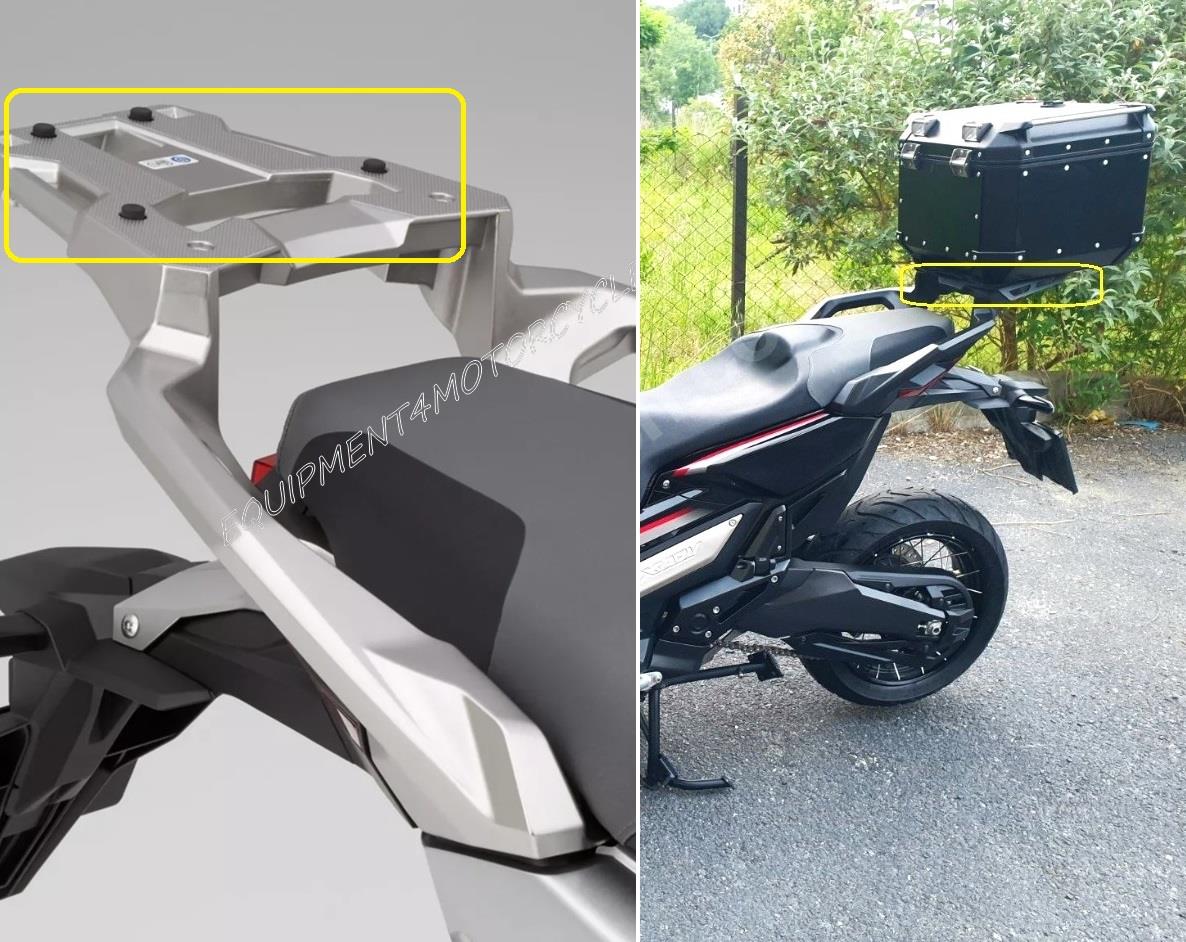 Honda X-ADV 750 rear rack plate luggage holder 17-20 only