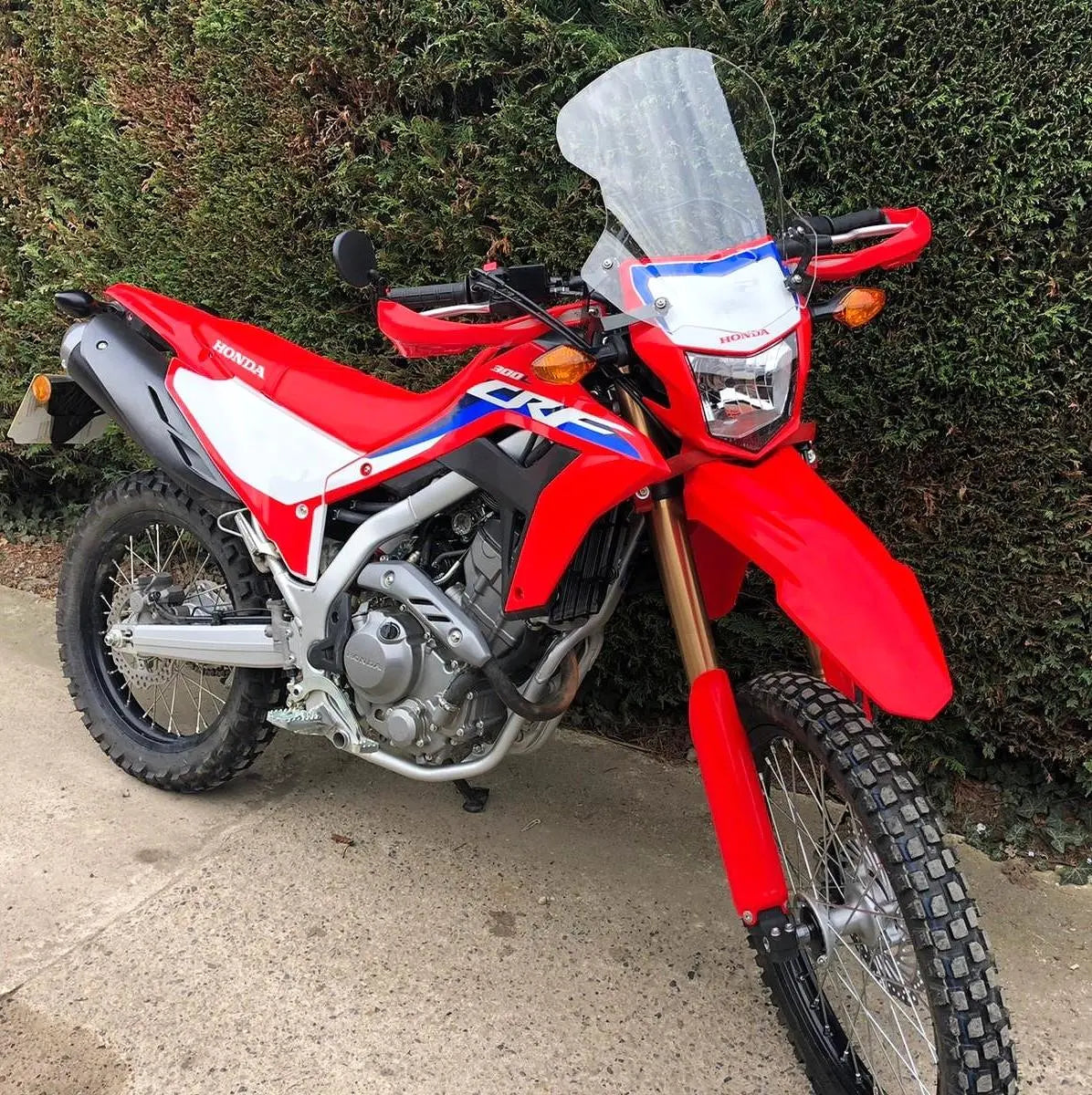 CRF300L CRF250L Windscreen 48 cm Clear 2012-2024