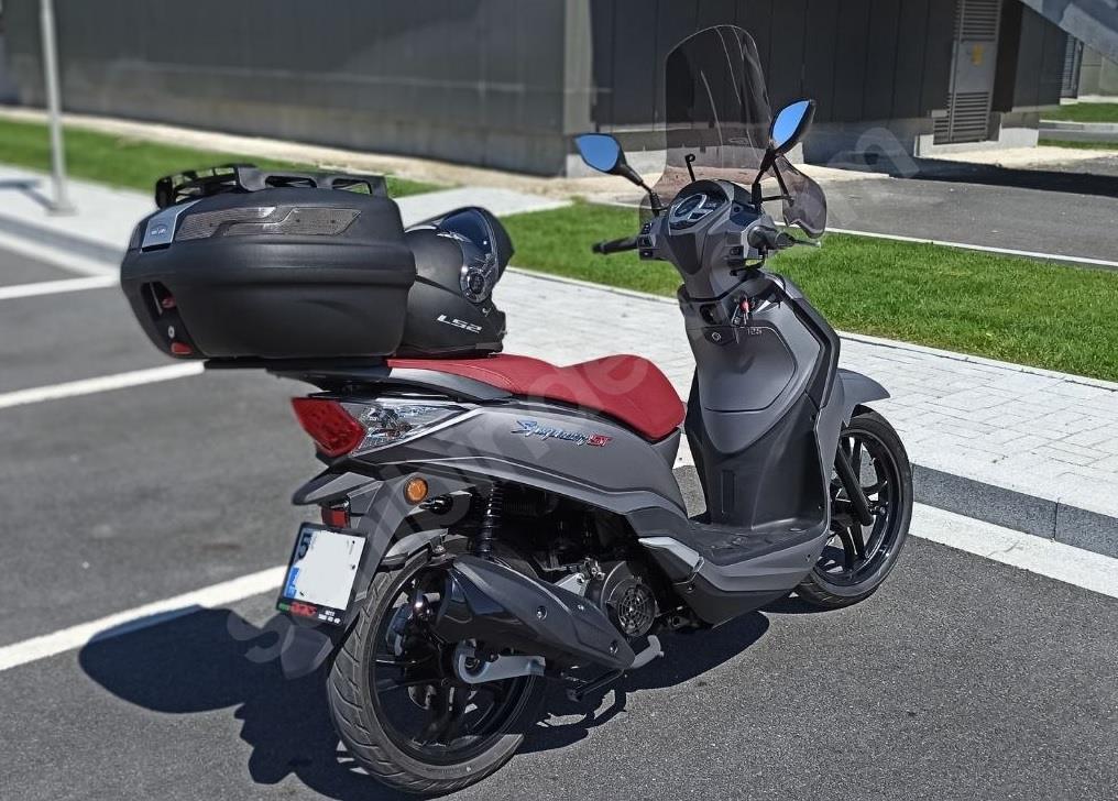 SYM Symphony 125 windscreen smoke 2015-20