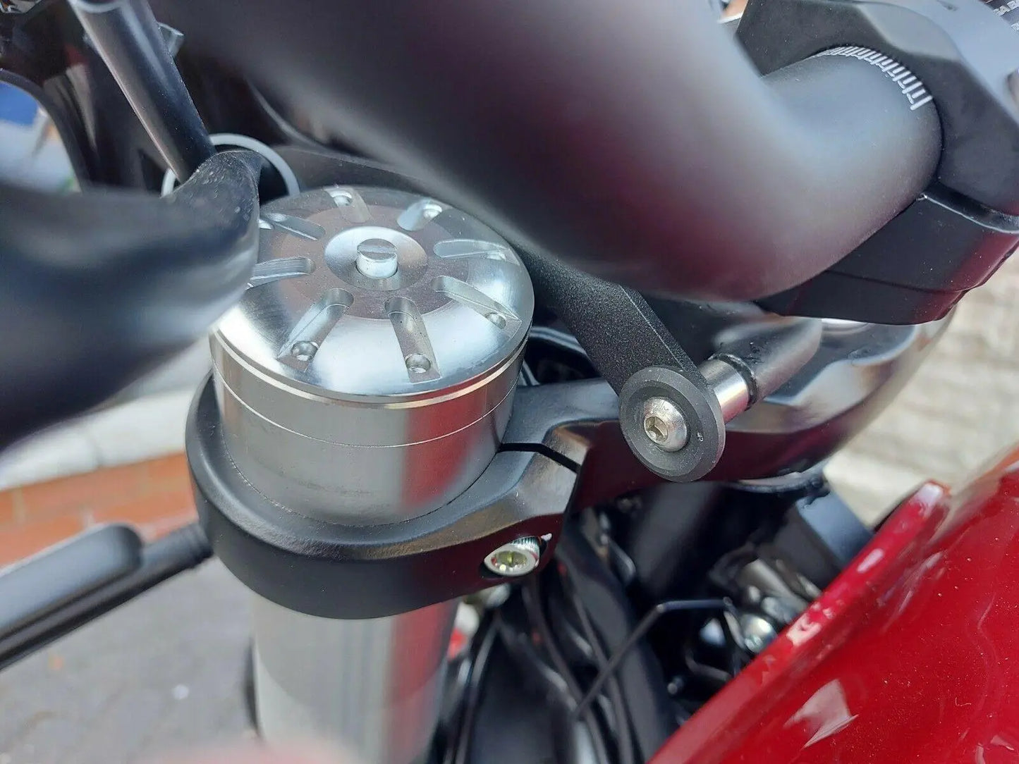 Benelli Leoncino 500 windscreen 49 cm smoke 2017-2024