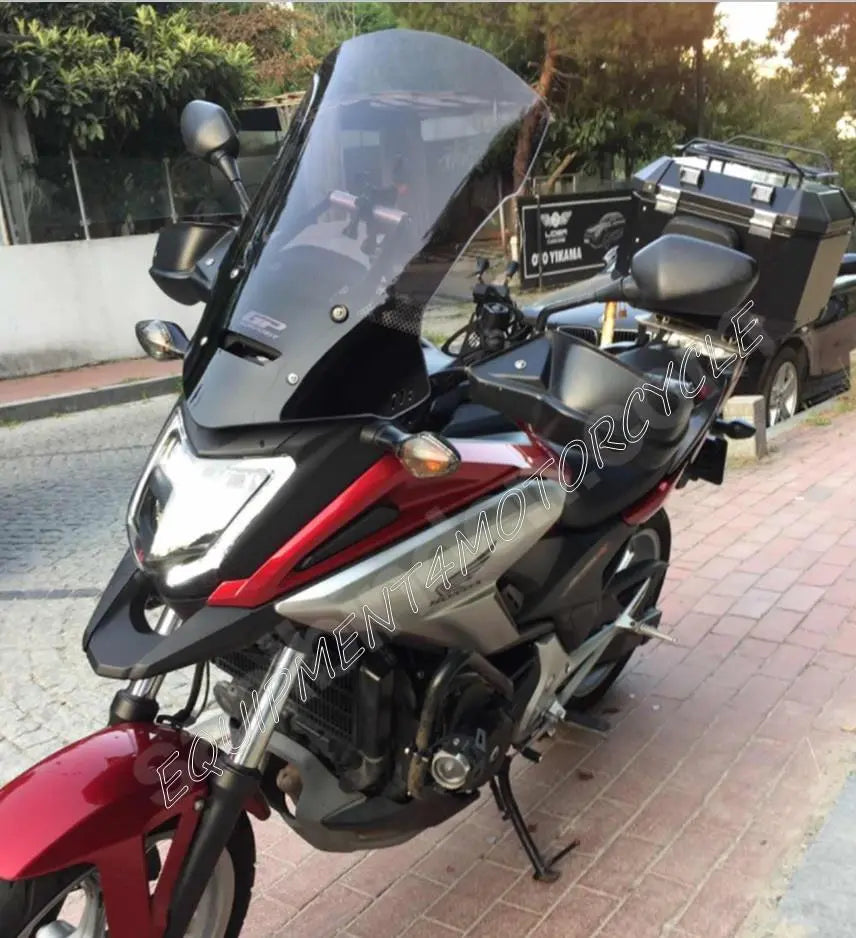 Honda NC750X touring windscreen 57 cm smoke 16-20