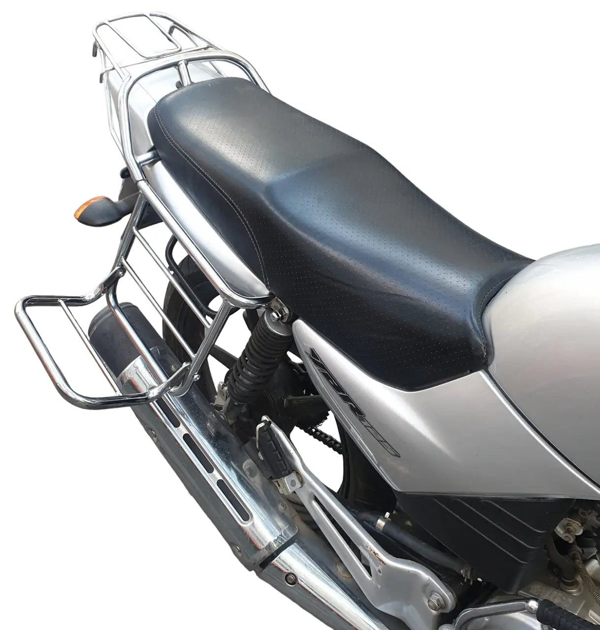 YAMAHA YBR 125 pannier racks chrome coated 2005-2010