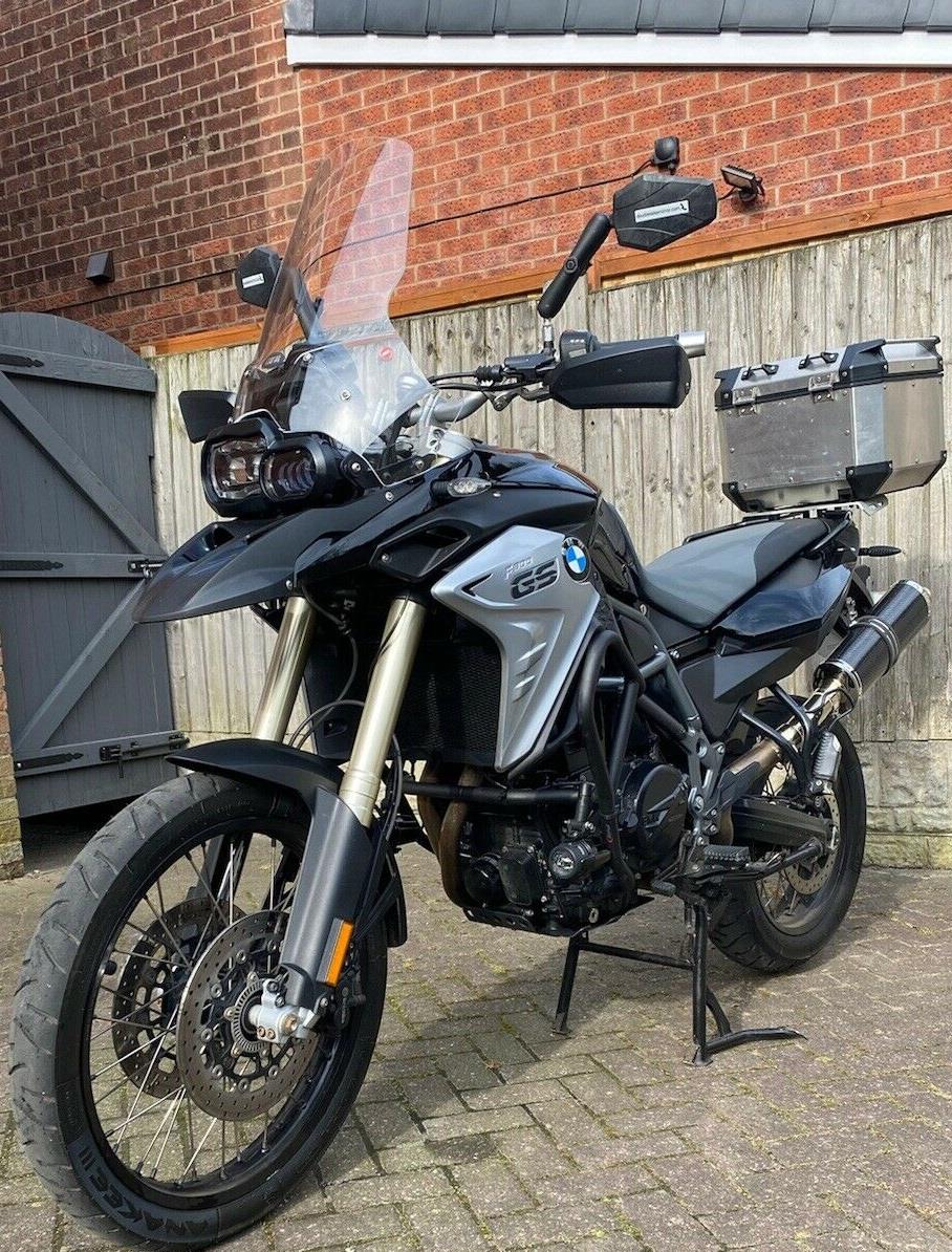 BMW F700 GS engine guard case cover bush guard skid plate 2012-17