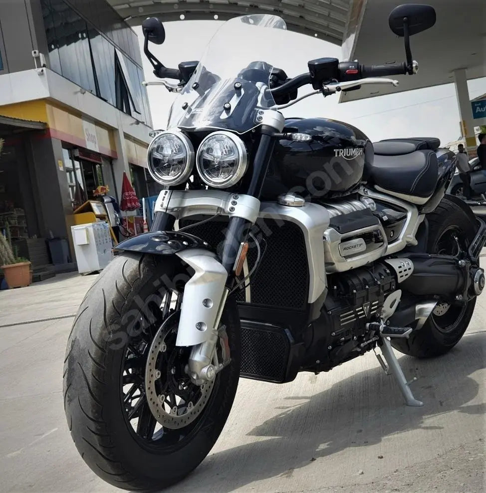 Triumph Rocket3R/Rocket3GT windscreen 46 cm Clear 20-24