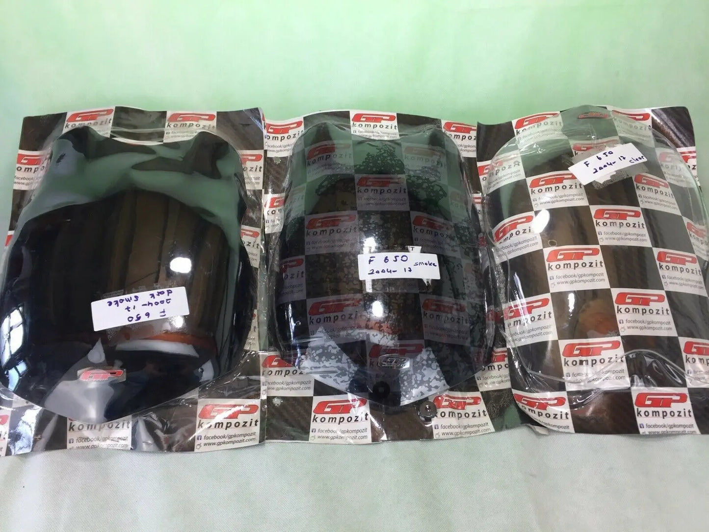 BMW F650 GS Windscreen 40 cm 2004-07 smoke, dark smoke or clear