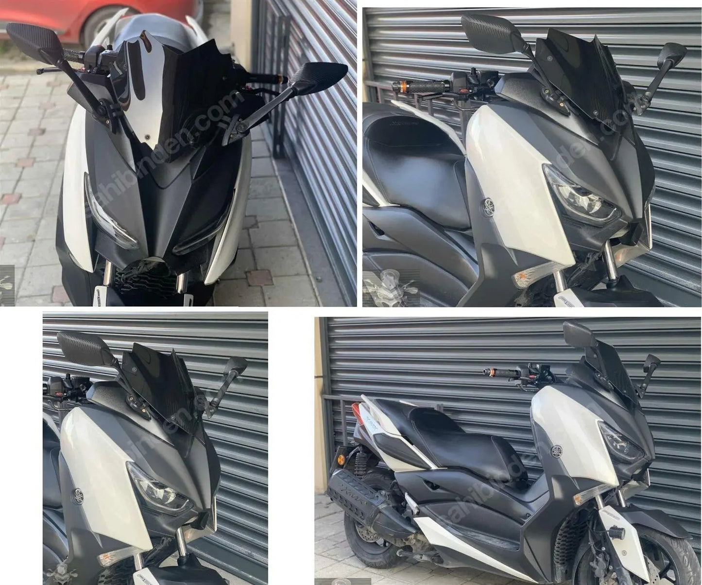 Yamaha X-Max 125 windscreen 2018-2022 dark smoke