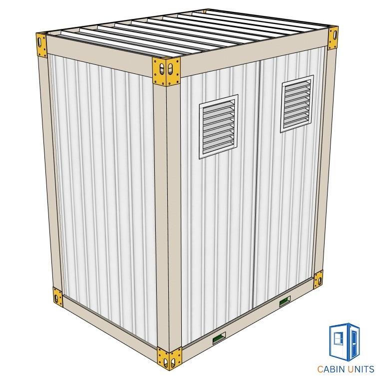 Portable Double Toilet Block | Prefabricated WC Units | Fully Insulated Toilet Cabins